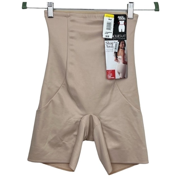 MiracleSuit Hi Waist Thigh Slimmer‎ Extra Firm Control Shapewear - Picture 1 of 6